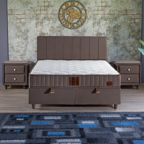 MyViscoo Olivia Yatak Baza Başlık Set