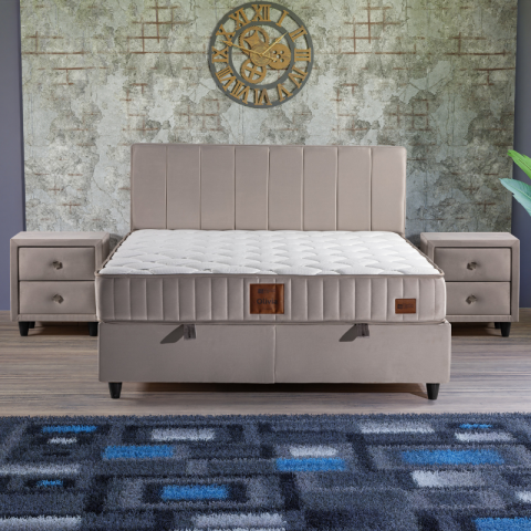 MyViscoo Olivia Yatak Baza Başlık Set