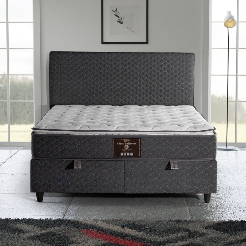 MyViscoo Vitamin Yatak Baza Başlık Set