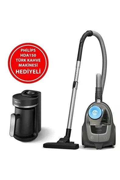 Phılıps XB2142/10 Torbasız Süpürge-HDA150 Türk Kahve Makinesi Hediyeli
