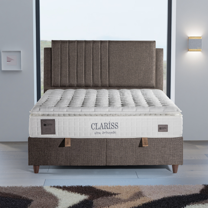 MyViscoo Clariss Yatak Baza Başlık Set