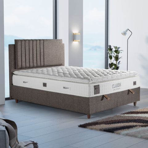 MyViscoo Clariss Yatak Baza Başlık Set