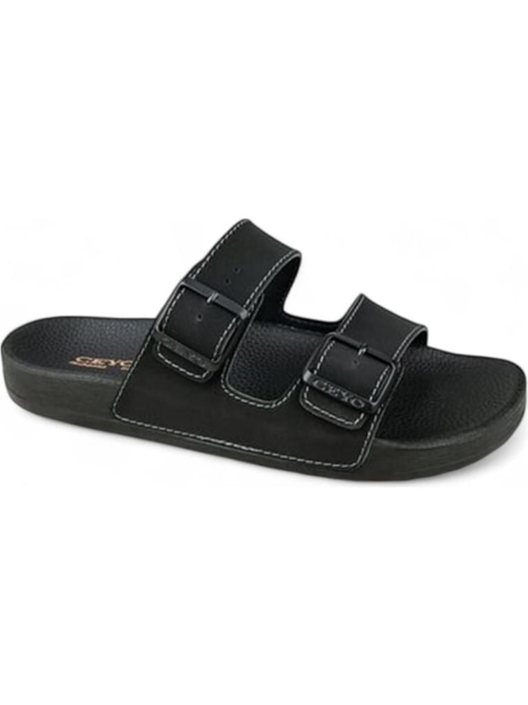 Ceyo Bahama-10 Ceyo Kadın Terlik Siyah