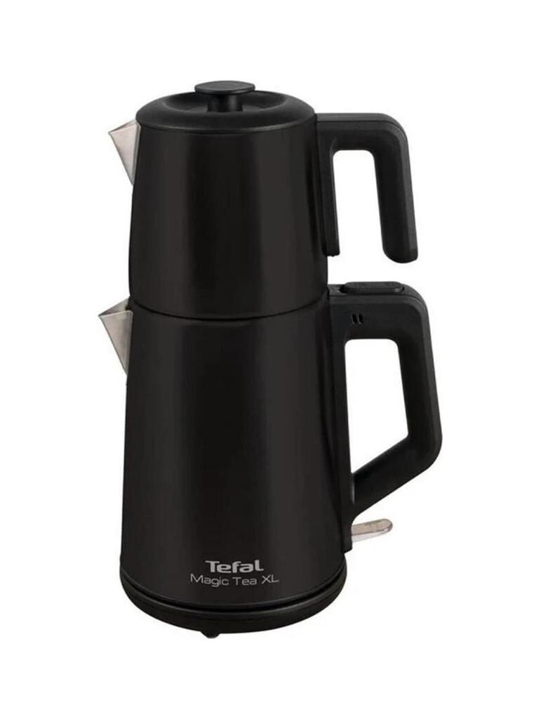 Tefal Magic Tea XL 1650 W Çelik Siyah Çay Makinesi
