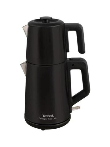Tefal Magic Tea XL 1650 W Çelik Siyah Çay Makinesi
