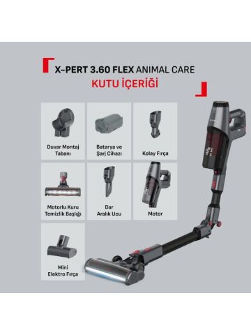 Tefal X-Pert 3.60 TY6973 Flex Şarjlı Dikey Süpürge