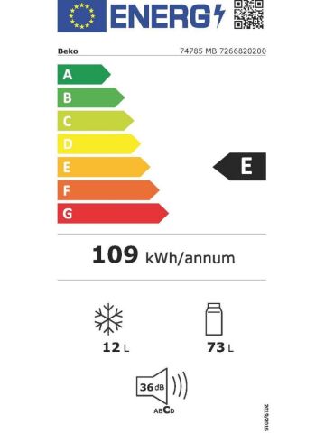 Beko 74785 MB Mini Buzdolabı