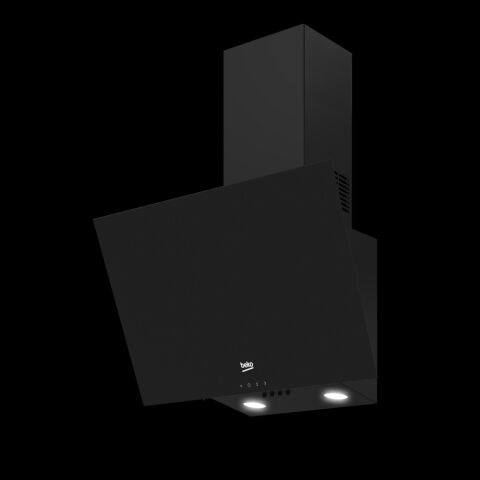 Beko BDE 6030 SR Siyah Duvar Tipi Davlumbaz