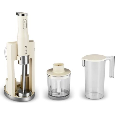 Homend Artfood 1925H Krem Standlı 800 W El Blender Seti