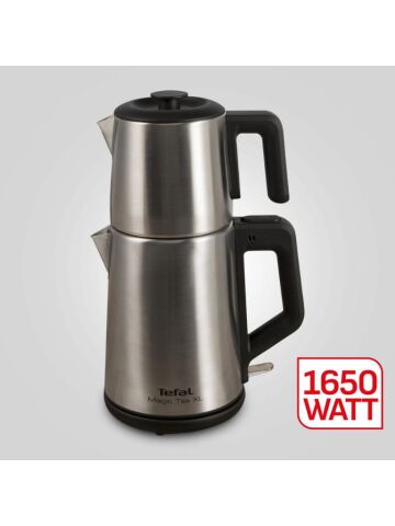 Tefal Magic Tea XL Paslanmaz Çelik Gövdeli 1650 Watt Çay Makinesi - Inox