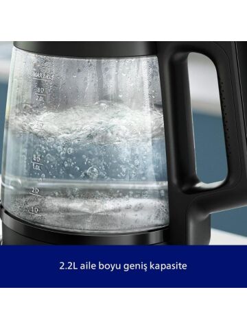 Philips 5000 Serisi HD7360/00 1900 W Cam Çay Makinesi