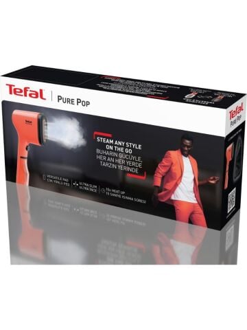 Tefal Pure Pop DT2022 Kırmızı 1300 W Buharlı Düzleştirici