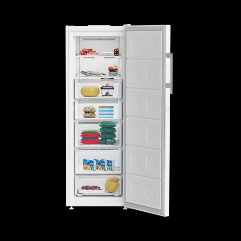 Beko 7375 JEB 7 Çekmeceli Dikey No Frost Derin Dondurucu